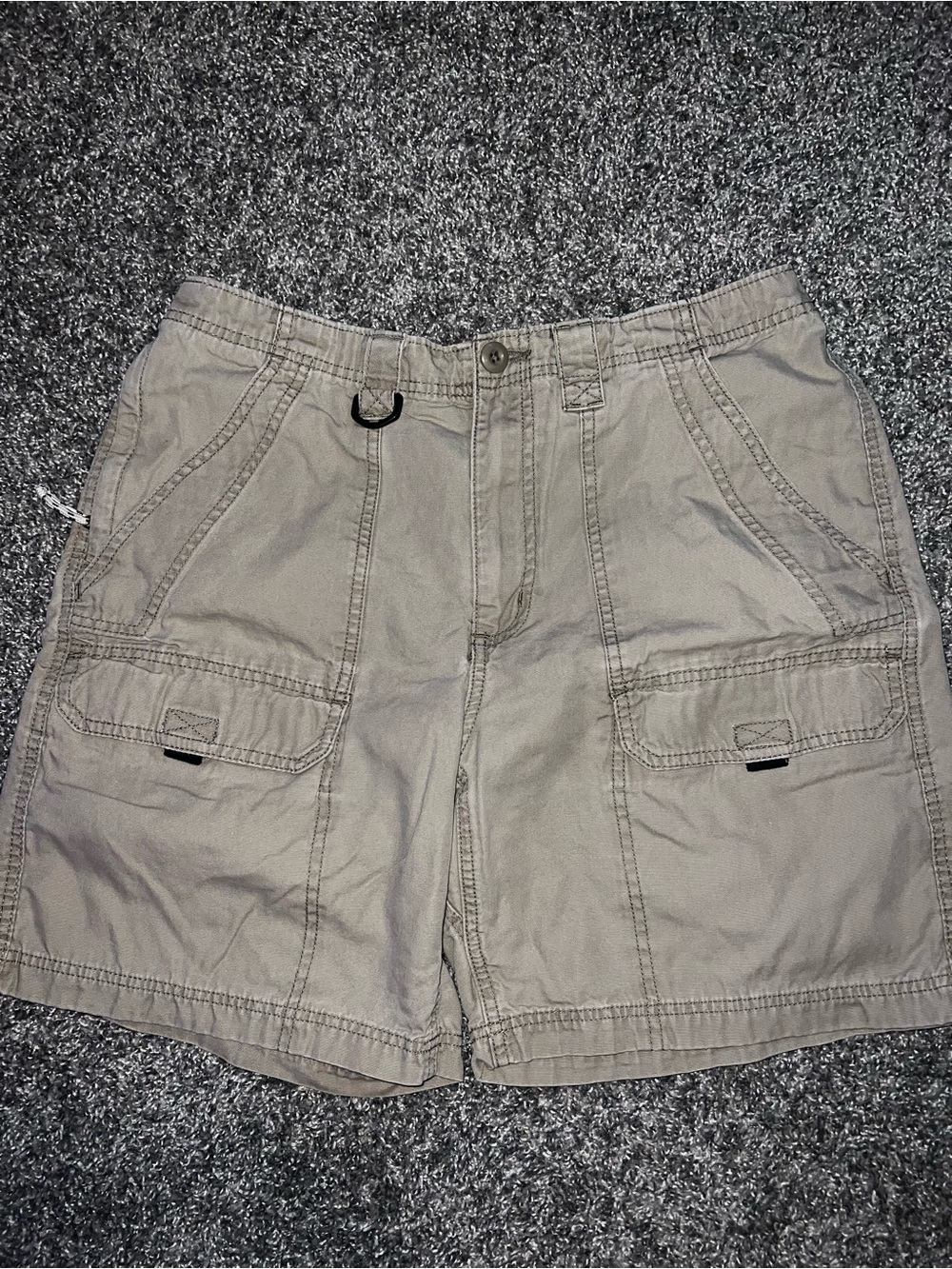 Men's Casual Cargo Shorts in Taupe — Utility Style